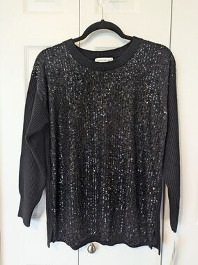 NWT Skye's The Limit Sequin Sweater size Medium